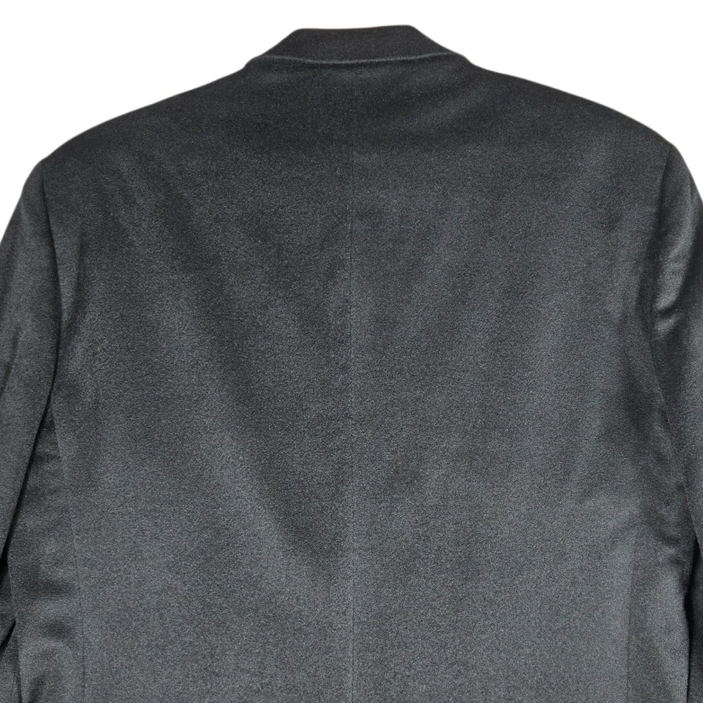 Pronto Uomo Couture Mens 42R Black Cashmere Blazer Sport Coat Jacket 2 Button